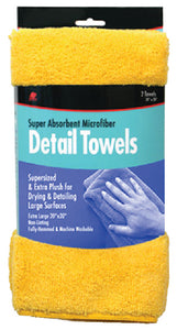 Buffalo Industries 65004 Microfiber Detail Towels 2/pk - LMC Shop