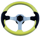 Uflex SPARGI-Y/S Steering Whl-Yellow-Blk Grips - LMC Shop