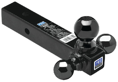 Fulton Products 80425 Tri-Ball Ball Mount 2 Sq Black - LMC Shop