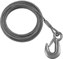 Fulton Products WC325 0100 Winch Cable W/hook 3/16 X 25 - LMC Shop