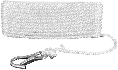 Attwood Marine 11723-7 3/8x50 Solid Braid W/hook - LMC Shop
