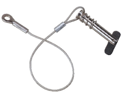 Attwood Marine 66202-3 Clevis Pin Tethered 1/4 Spring - LMC Shop