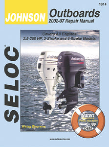 Seloc Publishing 18-01308 Man Jn/ev 73-91 60-235hp 3-6cy - LMC Shop