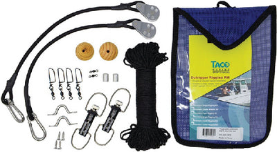 Taco Metals RK-0001PB Premium Rigging Kit Blk. Line - LMC Shop