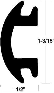 Taco Metals V124144WHA70 White Rub Rail 70' - LMC Shop