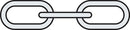 Greenfield Products 2115-W 1/4 X 4 Anchor Lead Chain Wht - LMC Shop