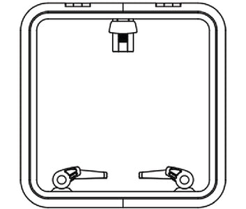 Lewmar 39960030 Low Profile Hatch Size 60 - LMC Shop