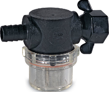 Shurflo 255-325 Swivel Nut Strainer 1/2 Barb - LMC Shop