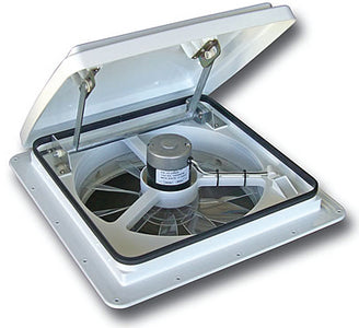 Airxcel - Maxxair 00-04000K White Lid Manual Opening 4000k - LMC Shop