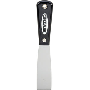 Hyde Tools 2050 1.25'' Blk-Slvr Putty Knife - LMC Shop