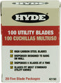 Hyde Tools 42150 Hd Utility Knife Blades 100/pk - LMC Shop