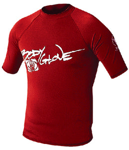Body Glove Vests 1210SNN Basic Mens S/s Lycra S Red - LMC Shop