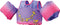 Body Glove Vests 13226BMMERMAID Pfd Paddlepal Mermd Child Typv - LMC Shop