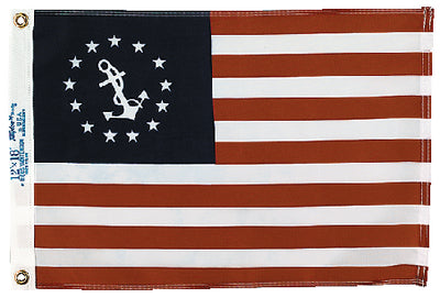 Taylor 1118 12x18 Us Yacht Ensign - LMC Shop