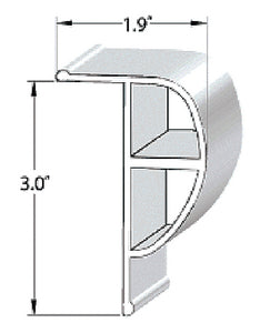 Taylor 45971 10ft Clear Stand P-Shape - LMC Shop