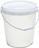 Encore 250001 Plastic Bucket 5 Gal White - LMC Shop