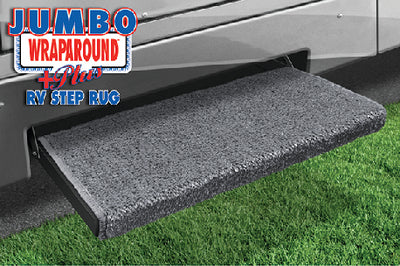 Prest-O-Fit 2-0050 Jumbo Wrap-Around Step Rug Blk - LMC Shop