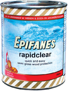 Epifanes RCL750 Rapid Clear Satin Wood Finish - LMC Shop