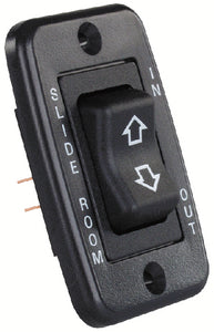 JR Products 12355 Single Slideout Switch Black - LMC Shop