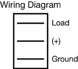 JR Products 12505 Illuminted 12v/on/off Sw Rd/wh - LMC Shop