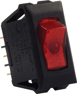 JR Products 12515 Illumintd 120v On/off Sw Rd/bl - LMC Shop