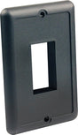JR Products 14045 Ip66 Single Switch Plate Black - LMC Shop