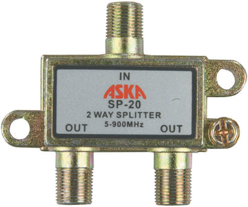JR Products 47335 2-Way Tv Line Splitter - LMC Shop