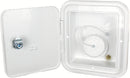 JR Products JFE12-a Gravity Water Hatch Polar Wht - LMC Shop