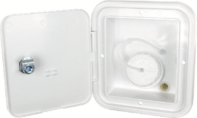 JR Products JFE12-a Gravity Water Hatch Polar Wht - LMC Shop
