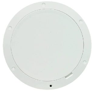Beckson Marine DP61-W 6 White Pry-Out Deck Plate - LMC Shop