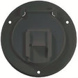 RV Designer B123 Basic Cable Hatch Round Blk - LMC Shop