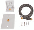 RV Designer T201 Tv Hook Up Kit-White - LMC Shop