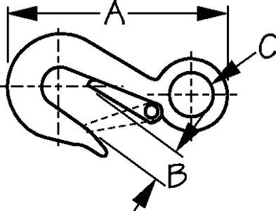 Sea-Dog Line 146305 Safety Snap Ss 1-1/8in - LMC Shop