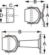 Sea-Dog Line 221755-1 Ss Magnetic Door Stop 3 - LMC Shop