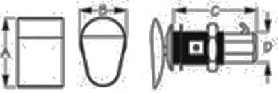 Sea-Dog Line 225420-1 Ss Push Button Latch-Rect - LMC Shop