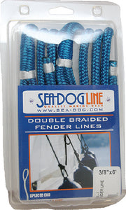 Sea-Dog Line 302106006BL-1 Fender Line 1/4 X6' Pr Blue - LMC Shop