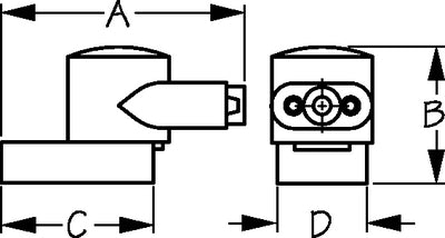 Sea-Dog Line 415140-1 Pvc Rotating Term Cover 2/cd - LMC Shop