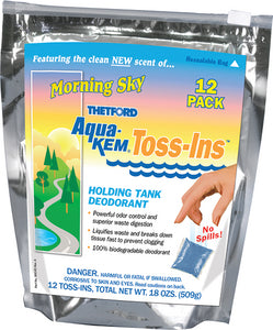 Thetford 96012 Aqua-Kem Toss-Ins Morning 12pk - LMC Shop