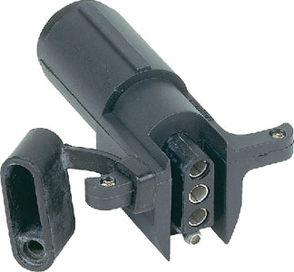 Hopkins Mfg 47305 6 Round to 4 Flat Adapter 1 Pc - LMC Shop