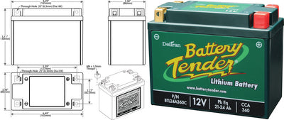 Battery Tender BTL24A360C Battery-Li Ion 21-24a - LMC Shop