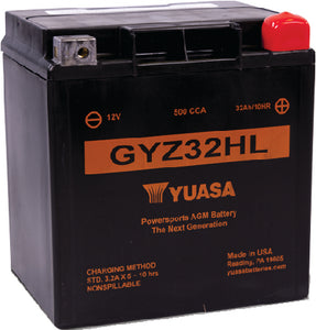 Yuasa YUAM727ZS Battery Agm Ytz7s Factor Act - LMC Shop