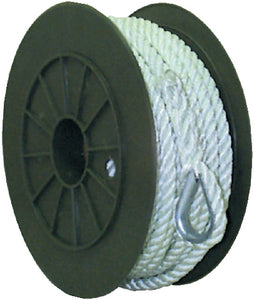 Seachoice 40691 Nylon Anchor Line-Wht-3/8 X50 - LMC Shop