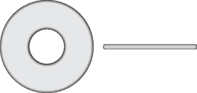 Seachoice MP2975SC #10 Flat Washr 10/bg  Nylon - LMC Shop