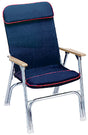 Seachoice 78511 Padded Deck Chair W/red Piping - LMC Shop