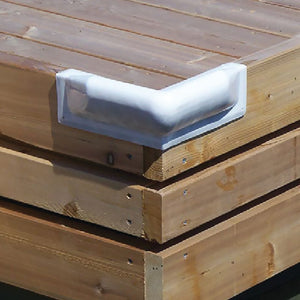 Seachoice DE73103S Dock Bumper Corner White - LMC Shop