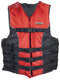 Seachoice 3440-RED-4X/5X-85400 4-Belt Ski Vest Red 4xl/5xl - LMC Shop