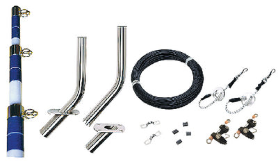 Seachoice 88251 outrig.kit-15'wht/blu-Complet - LMC Shop