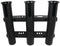 Seachoice 89451 Rod Rack-Holds Three-Black - LMC Shop