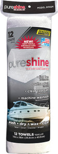 Seachoice 50-90024 Pureshine Towels 12/bag - LMC Shop