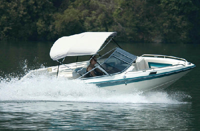 Carver Covers V3663TB 3 Bow Ta36in 61-66 Wh Vnyl Tp - LMC Shop